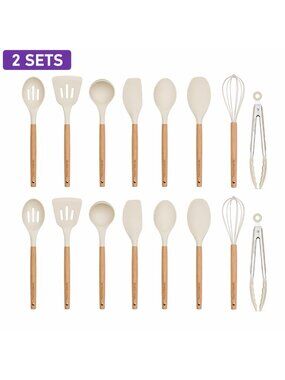 Silicone 10 Pcs Kitchen Cooking Utensils Set, Recycled Materials Certification,